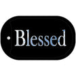 Blessed Clouds Novelty Metal Dog Tag Necklace DT-4231