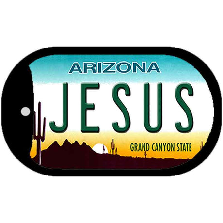 Jesus Arizona Novelty Metal Dog Tag Necklace DT-4263