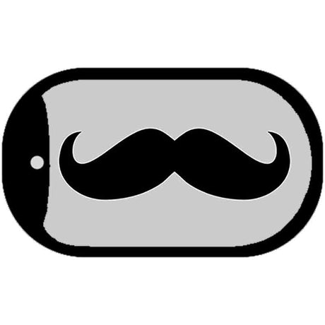 Mustache Novelty Novelty Metal Dog Tag Necklace DT-4268