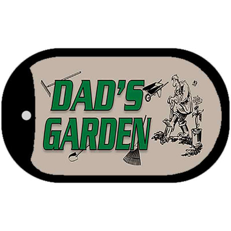 Dads Garden Novelty Metal Dog Tag Necklace DT-4289