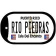 Rio Piedra Puerto Rico Metal Novelty Dog Tag Necklace DT-4343