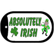 Absolutely Irish Novelty Metal Dog Tag Necklace DT-437