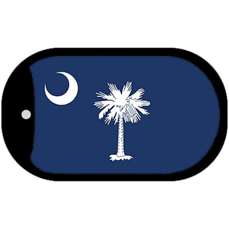 South Carolina State Flag Metal Novelty Dog Tag Necklace DT-469