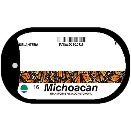 Michoacan Mexico Blank Novelty Metal Dog Tag Necklace DT-4768