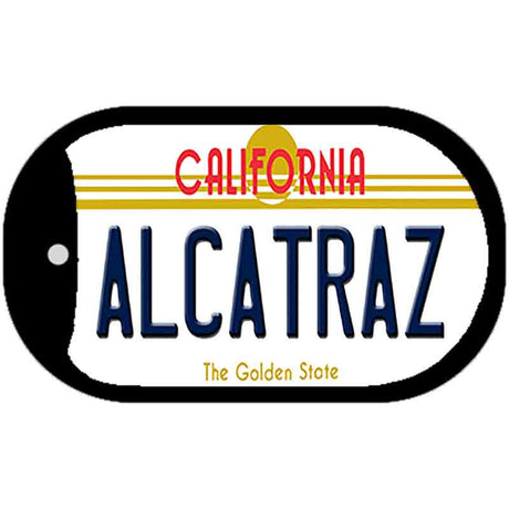 Alcatraz California Novelty Metal Dog Tag Necklace DT-4889