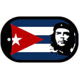 Che Guevara Flag Metal Novelty Dog Tag Necklace DT-4908