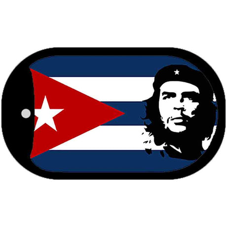 Che Guevara Flag Metal Novelty Dog Tag Necklace DT-4908