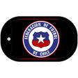 Federacion De Futbol De Chili Flag Metal Novelty Dog Tag Necklace DT-4909