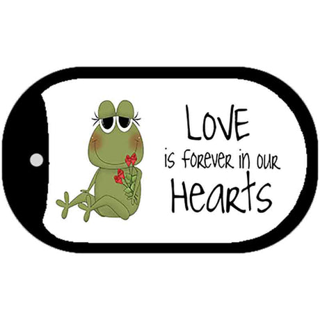 Love in our Hearts Novelty Metal Dog Tag Necklace DT-5018