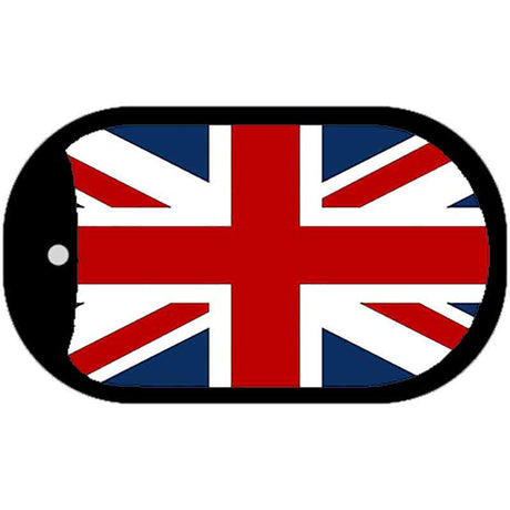 Britain Flag Metal Novelty Dog Tag Necklace DT-507