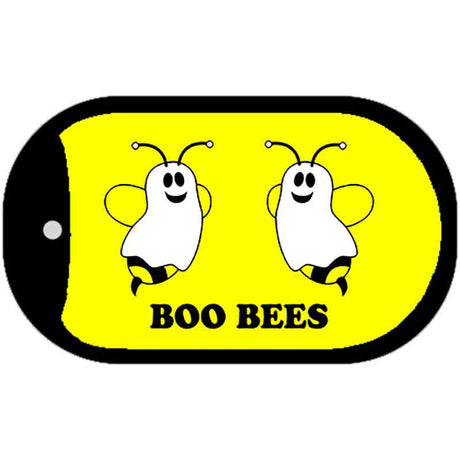 Boo Bees Novelty Metal Dog Tag Necklace DT-5115