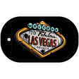 Welcome To Las Vegas Novelty Metal Dog Tag Necklace DT-5136