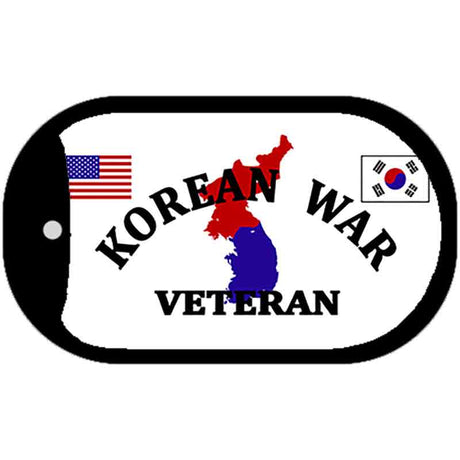 Korean War Veteran Novelty Metal Dog Tag Necklace DT-5213