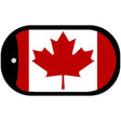 Canada Flag Metal Novelty Dog Tag Necklace DT-524