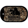 Warning Shotgun Owner Novelty Metal Dog Tag Necklace DT-5264