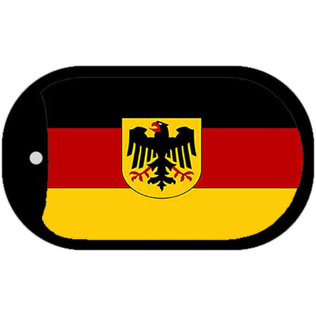 Germany Flag Metal Novelty Dog Tag Necklace DT-527