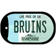 Bruins New Hampshire Novelty Metal Dog Tag Necklace DT-5436