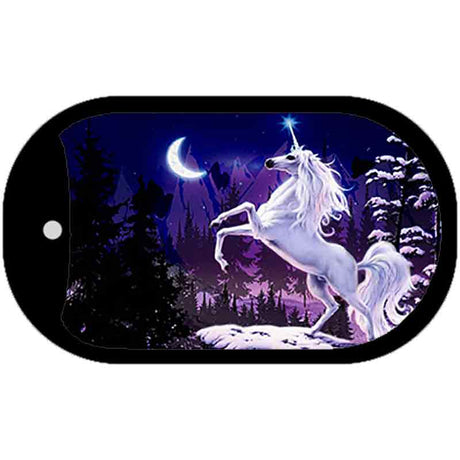 Unicorn Novelty Metal Dog Tag Necklace DT-549