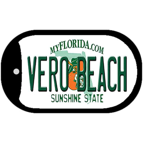 Vero Beach Florida Novelty Metal Dog Tag Necklace DT-6001