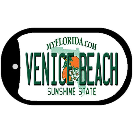 Venice Beach Florida Novelty Metal Dog Tag Necklace DT-6002