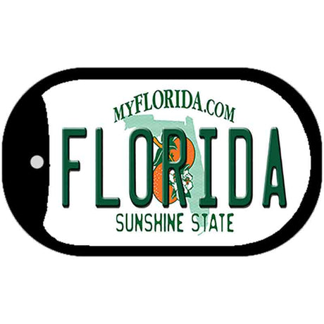 Florida Novelty Metal Dog Tag Necklace DT-6005