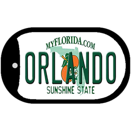 Orlando Florida Novelty Metal Dog Tag Necklace DT-6006