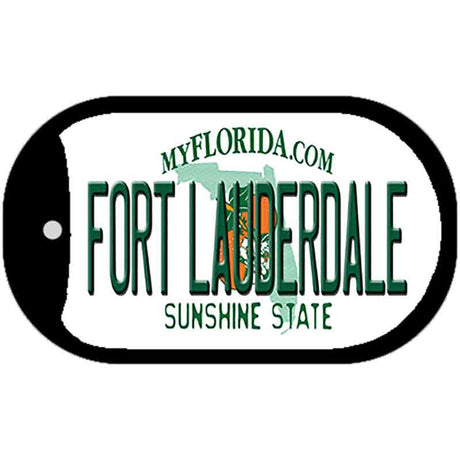 Fort Lauderdale Florida Novelty Metal Dog Tag Necklace DT-6013