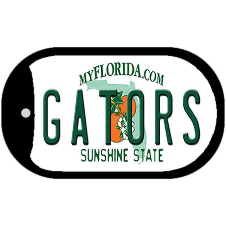 Gators Florida Novelty Metal Dog Tag Necklace DT-6020