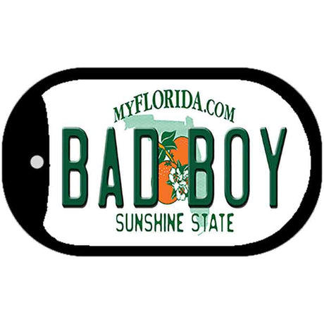 Bad Boy Florida Novelty Metal Dog Tag Necklace DT-6030