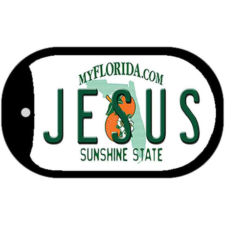 Jesus Florida Novelty Metal Dog Tag Necklace DT-6037