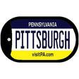 Pittsburgh Pennsylvania Novelty Metal Dog Tag Necklace DT-6049