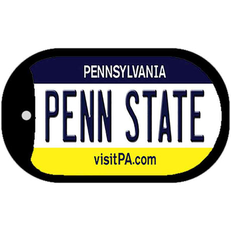 Penn State Pennsylvania Novelty Metal Dog Tag Necklace DT-6053