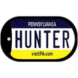 Hunter Pennsylvania Novelty Metal Dog Tag Necklace DT-6077