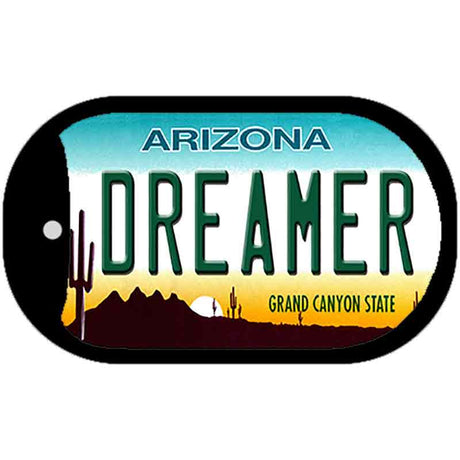 Dreamer Arizona Novelty Metal Dog Tag Necklace DT-6094