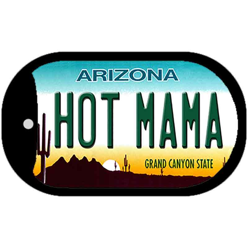 Hot Mama Arizona Novelty Metal Dog Tag Necklace DT-6100