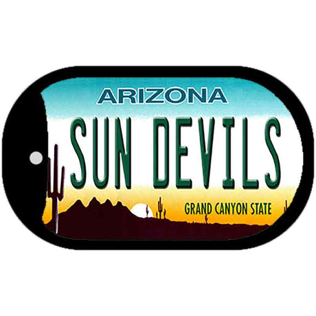 Sun Devils Arizona Novelty Metal Dog Tag Necklace DT-6101