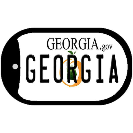 Georgia Novelty Metal Dog Tag Necklace DT-6136