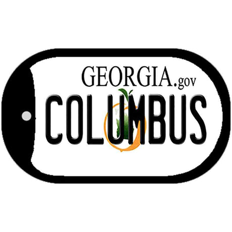 Columbus Georgia Novelty Metal Dog Tag Necklace DT-6141