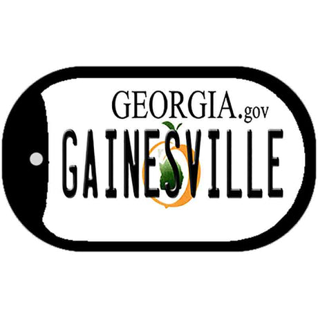 Gainesville Georgia Novelty Metal Dog Tag Necklace DT-6144