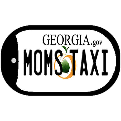 Moms Taxi Georgia Novelty Metal Dog Tag Necklace DT-6160