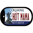 Hot Mama Oklahoma Novelty Metal Dog Tag Necklace DT-6221