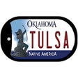 Tulsa Oklahoma Novelty Metal Dog Tag Necklace DT-6257