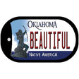 Beautiful Oklahoma Novelty Metal Dog Tag Necklace DT-6260