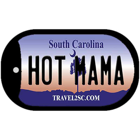 Hot Mama South Carolina Novelty Metal Dog Tag Necklace DT-6270