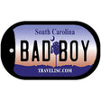 Bad Boy South Carolina Novelty Metal Dog Tag Necklace DT-6279