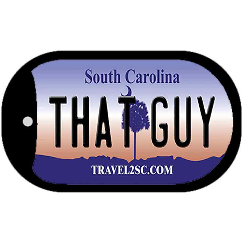 That Guy South Carolina Novelty Metal Dog Tag Necklace DT-6287