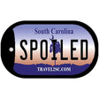 Spoiled South Carolina Novelty Metal Dog Tag Necklace DT-6293