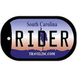 Rider South Carolina Novelty Metal Dog Tag Necklace DT-6295