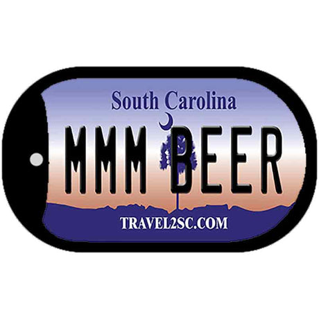 MMM Beer South Carolina Novelty Metal Dog Tag Necklace DT-6296