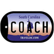 Coach South Carolina Novelty Metal Dog Tag Necklace DT-6298